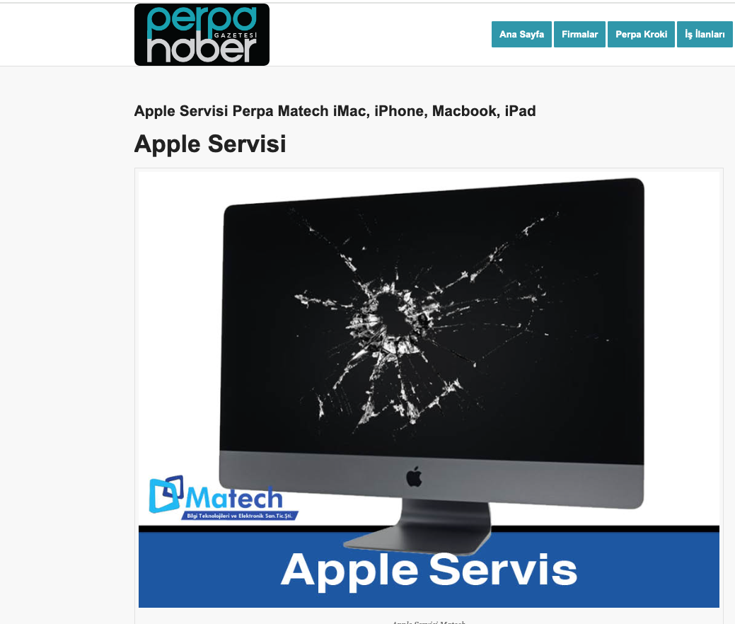 Apple Servisi Perpa